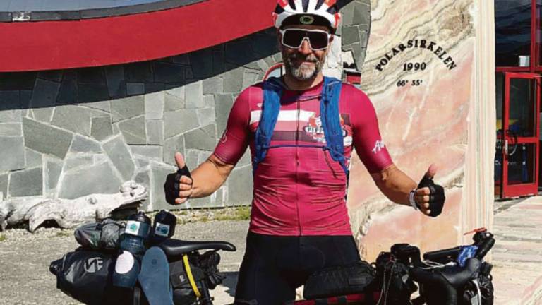 In bici da Rimini a Capo Nord: Raccolgo fondi nel nome di Stefano