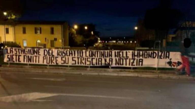 Calcio C, gli ultras tornano a contestare il Ravenna