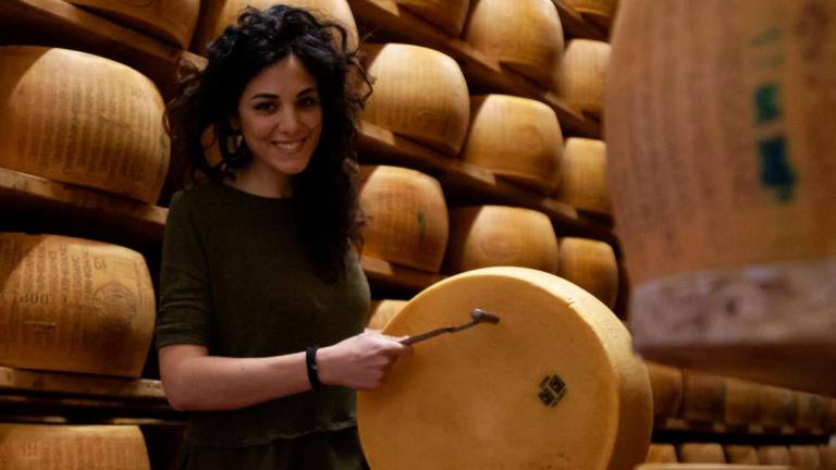 Nei Caseifici aperti del Parmigiano Reggiano