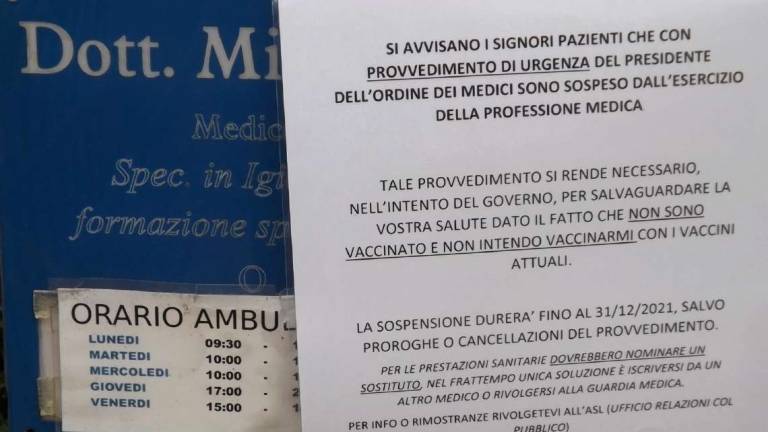 Sant'Agata sul Santerno, il medico sospeso: Non sono un no vax, ho delle patologie