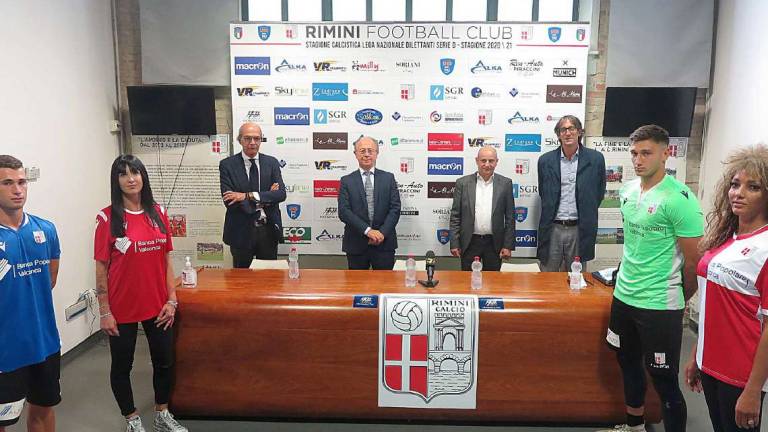 Calcio D, la Banca Popolare Valconca si è unita al Rimini