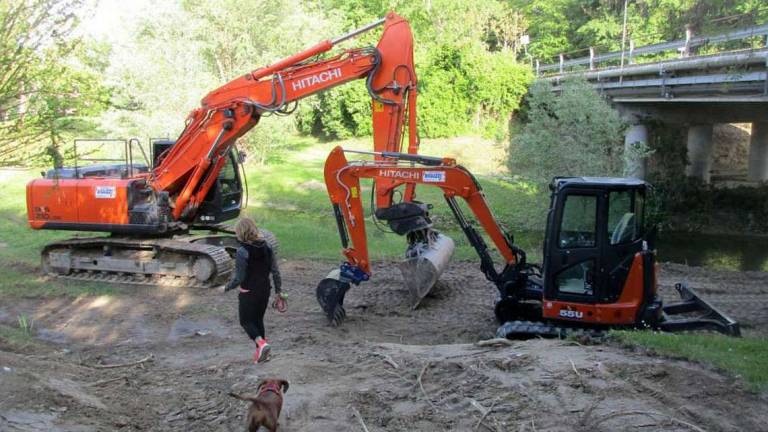 Savignano, percorso naturalistico sull'argine del Rubicone