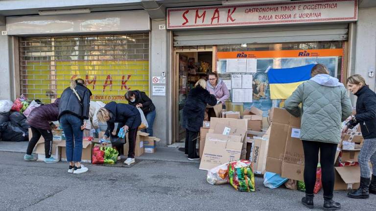 Cesena, guerra in Ucraina: raccolta travolgente di aiuti