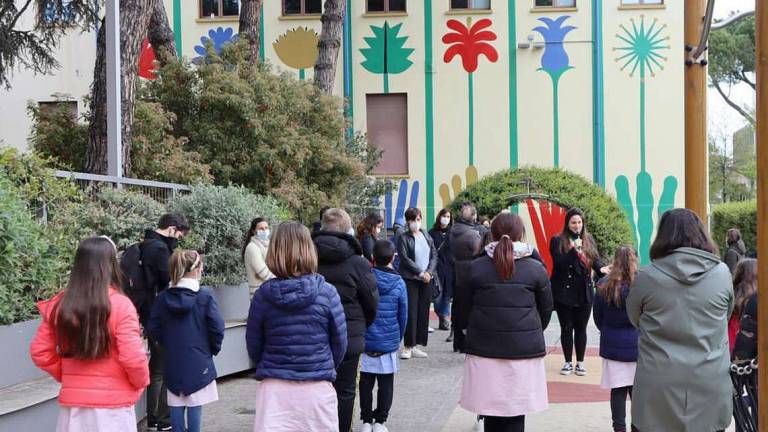 Santarcangelo, inaugurato il murale di Iacurci