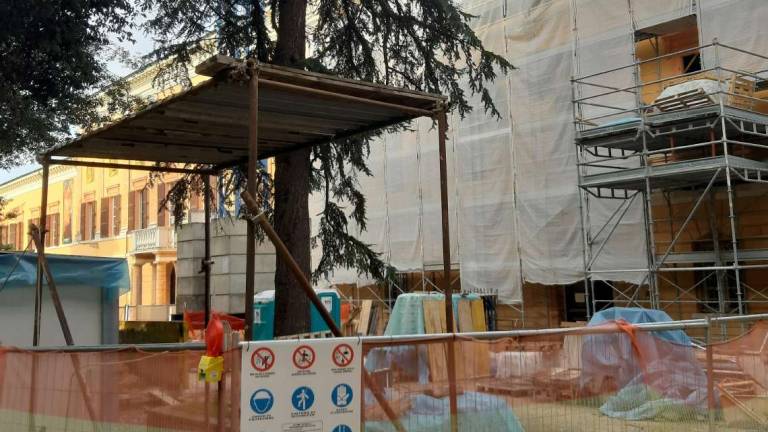 Cesena, Malatestiana: la fine dei lavori slitta di altri 2 mesi