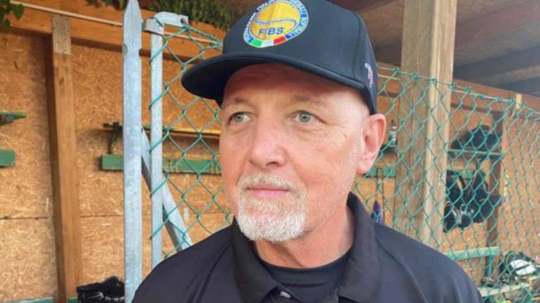 Baseball, l'arbitro Serafini e una passione che dura da 40 anni