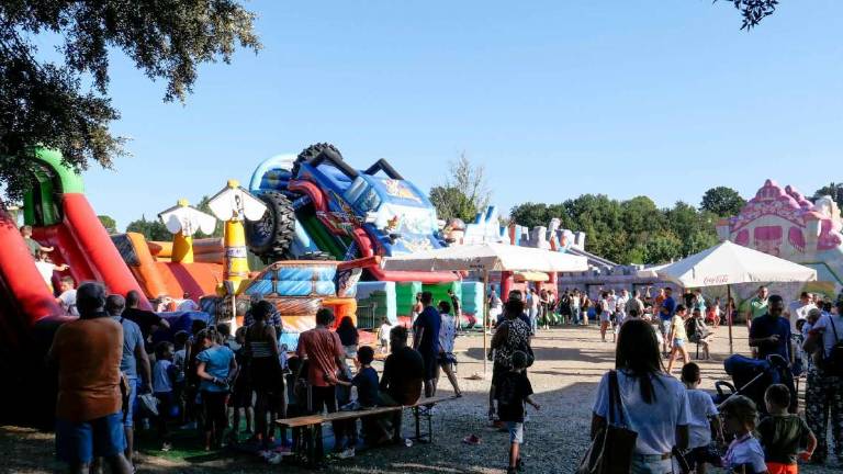 Imola, Ferragosto in pista e al festival dei gonfiabili