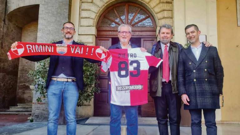 Pietro Migani, il super tifoso del Rimini: Da 67 anni la mia vita allo stadio