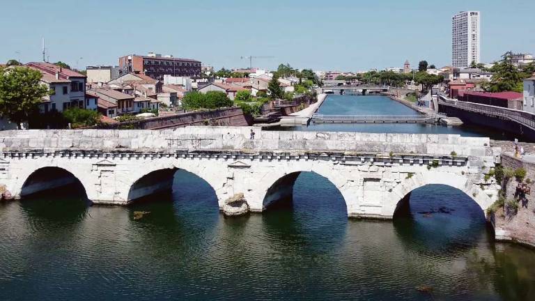 Rimini. Ponte Tiberio, maxi intervento per il restauro