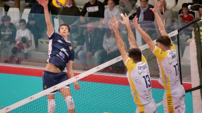 Volley A2, Consar: Mattia Orioli, il baby di ghiaccio che mette a terra i palloni decisivi