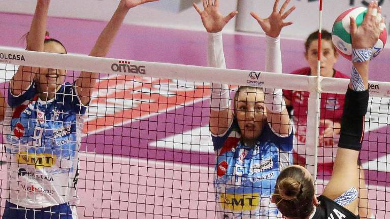 Volley A2 donne: Omag-Mt, a Perugia è vietato distrarsi