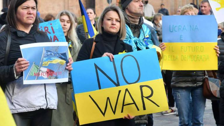 Forlì, il grido di pace dell'Ucraina