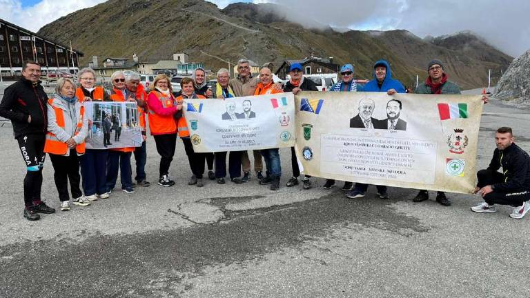 Meldola, sulla Stelvio per ricordare due ex sindaci