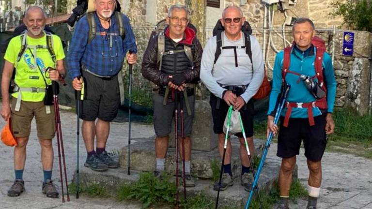 Cesenatico, 5 amici in cammino fino a Santiago: il racconto