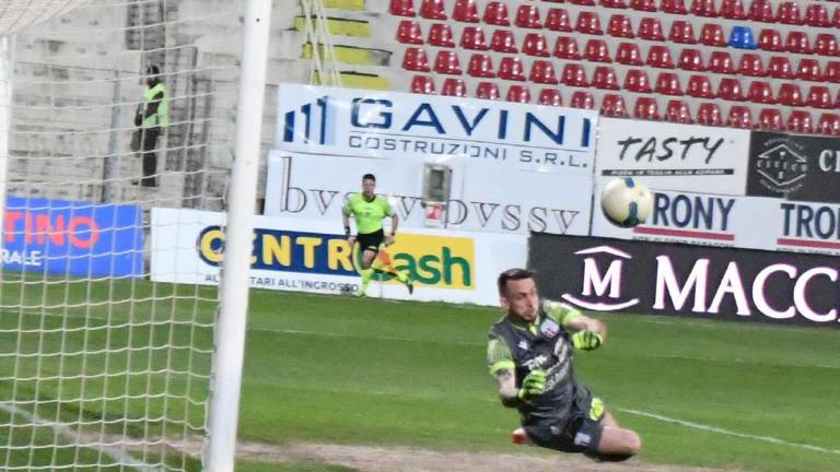 Calcio C, negli ultimi 50 giorni il Rimini ha mantenuto la porta inviolata solo contro la Torres