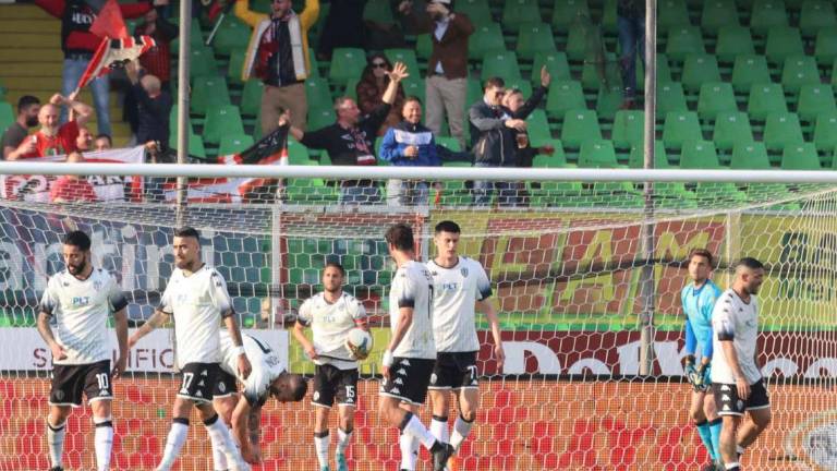 Calcio C, in vantaggio e poi spreca: il brutto vizio del Cesena