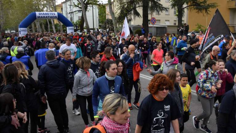 Forlì. Diabetes Marathon, la città si blocca per solidarietà