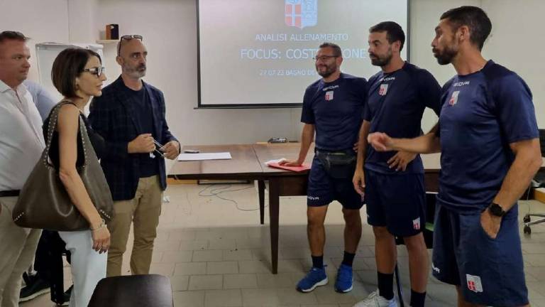 Calcio C, c'è Rimini-San Marino: la presidente Di Salvo incontra la squadra