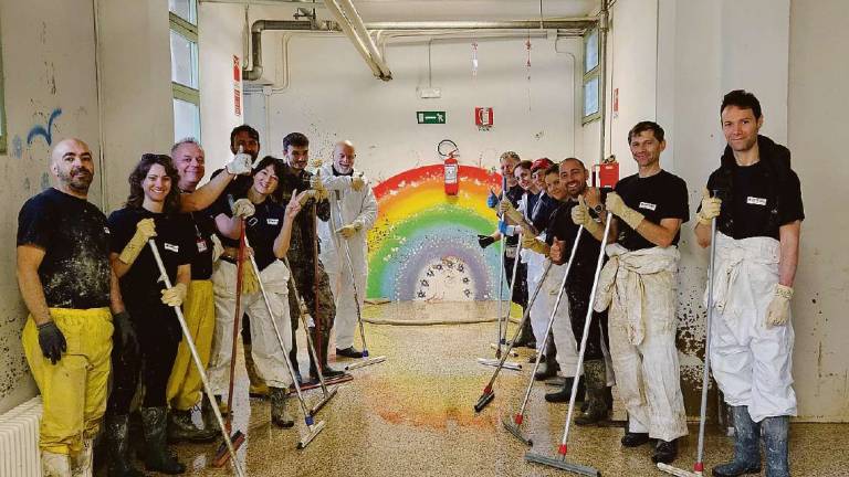 Forlì, i volontari ripuliscono Squadrani e Tempesta