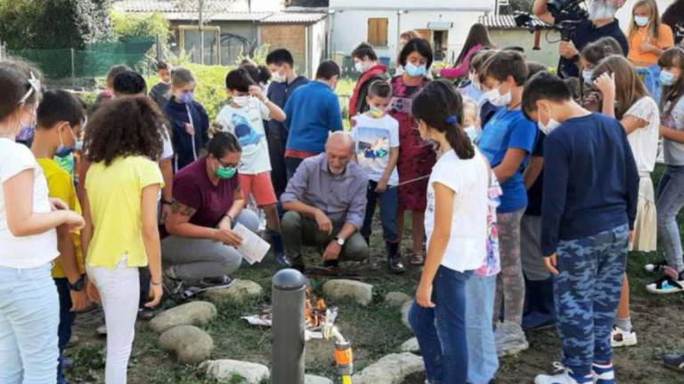 Bertinoro, la scuola di Fratta su Linea verde