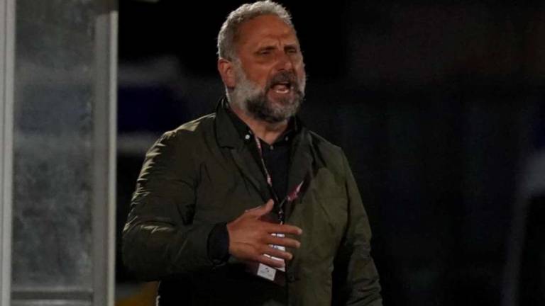 Calcio C, Gaburro ai saluti a Rimini: Ma quale gestaccio ai tifosi....