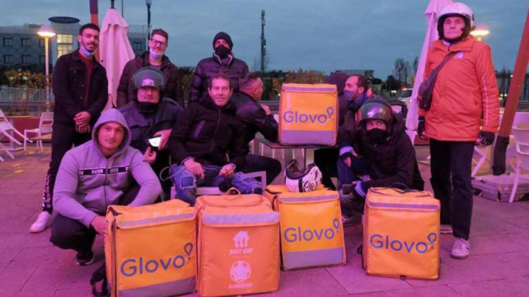 Rimini. I rider di Glovo in allarme dopo lo stop di McDonald's