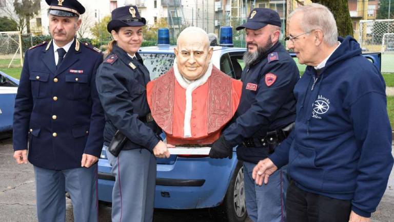Forlì, nuovo busto per il papa buono