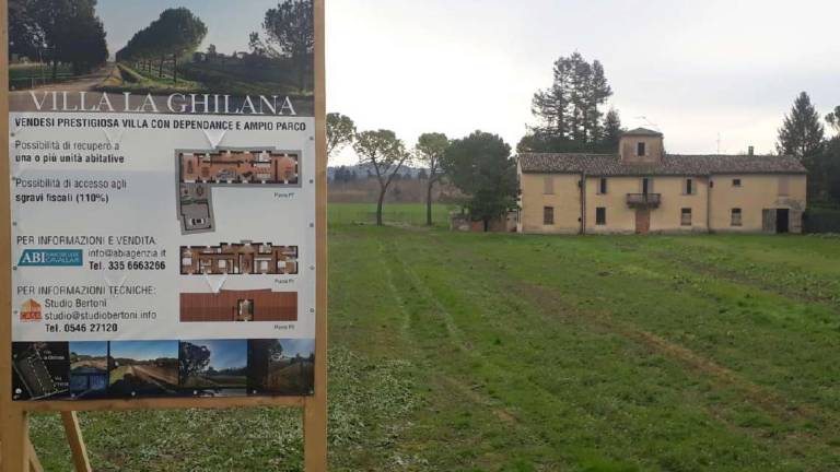 Faenza, in vendita villa infestata dal fantasma buono della Ghilana