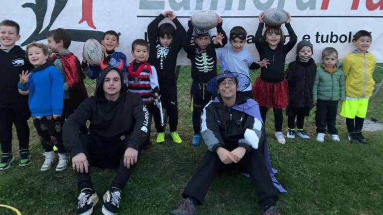 Rugby, Halloween con la palla ovale per i giovani atleti di Cesena