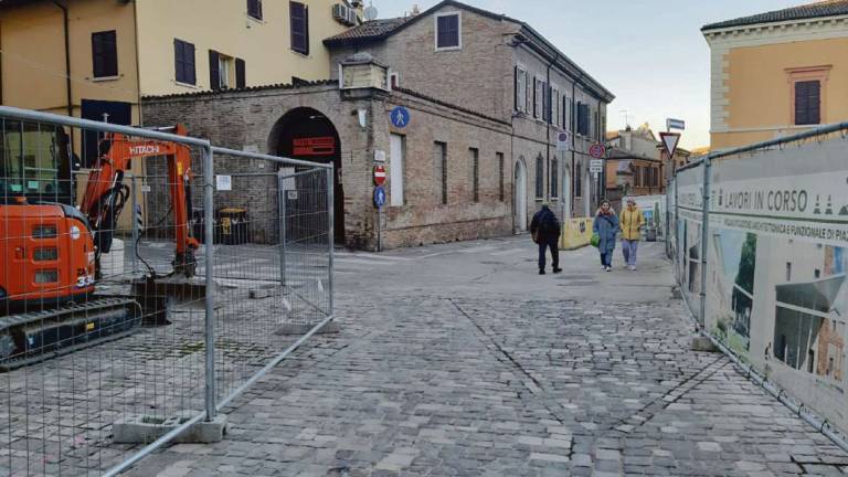 Cesena, cantiere tre piazze: arrivano le tre settimane più caotiche