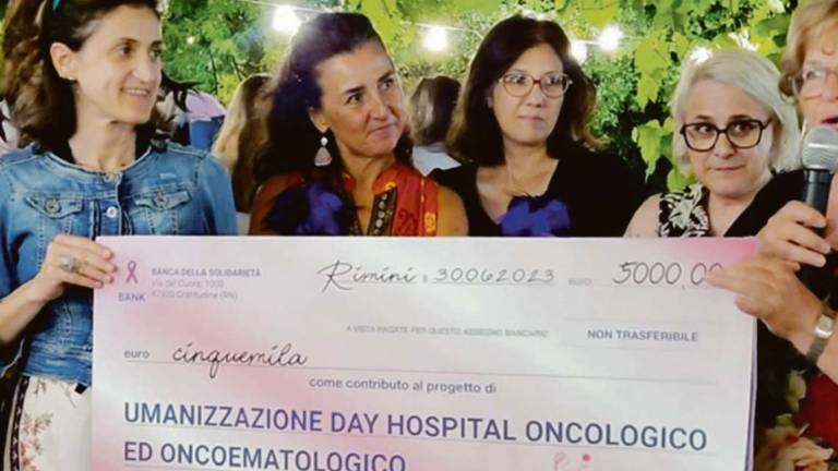 Rimini. Restyling repato oncologico, maxi raccolta fondi