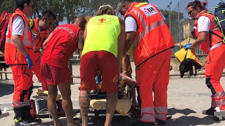 Bellaria, caldo: malori sulla spiaggia per un anziano e un bambino