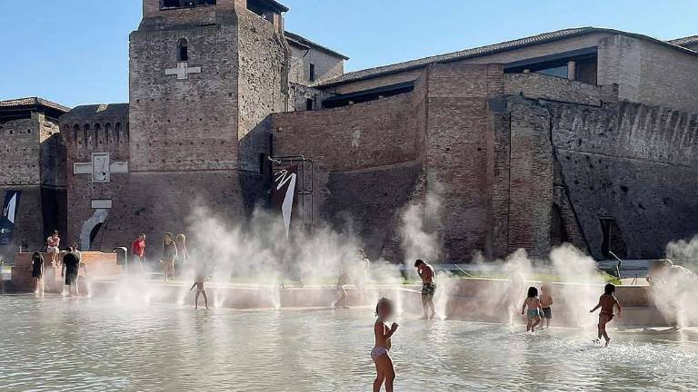 Rimini, è arrivato Cerbero come difendersi dal caldo in città