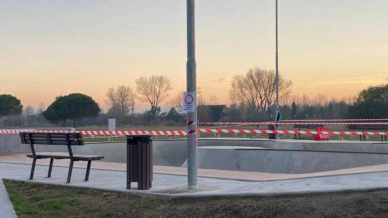 Vandali fanno chiudere lo skate park di Cesenatico