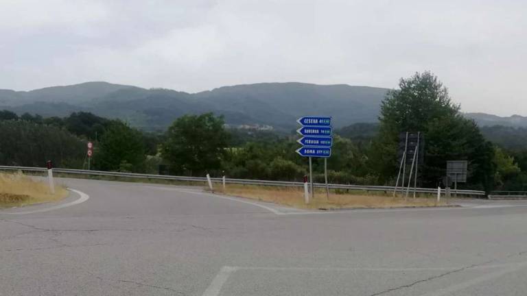E45, chiude svincolo a San Piero e raccolta di firme a Sarsina