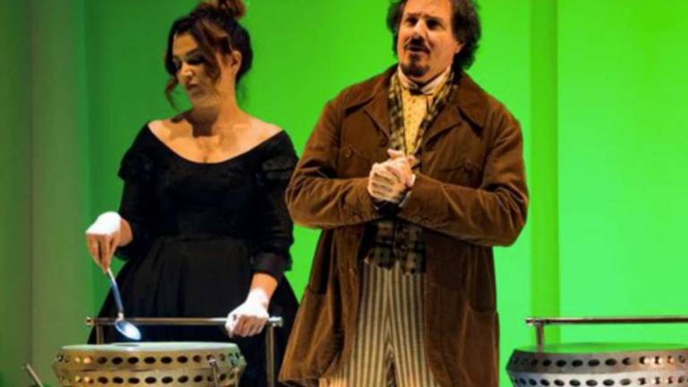 Tosca D'Aquino a Cesenatico in Amori e sapori