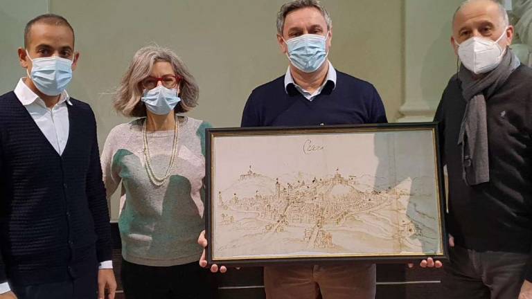 Ritrovata la mappa più antica di Cesena