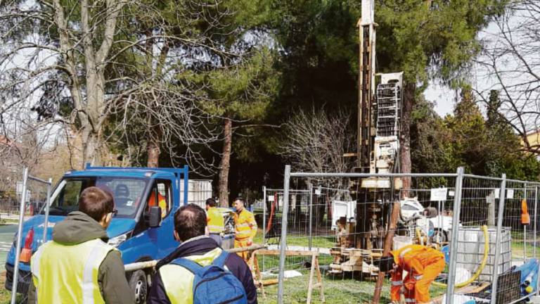 Cesena, trivella in tre punti per preparare i lavori sul Cesuola