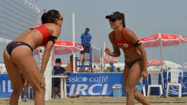 Beach volley, Michela Lantignotti: Che bello iniziare così
