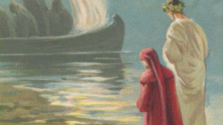 Un Dante Alighieri pop al Mar di Ravenna