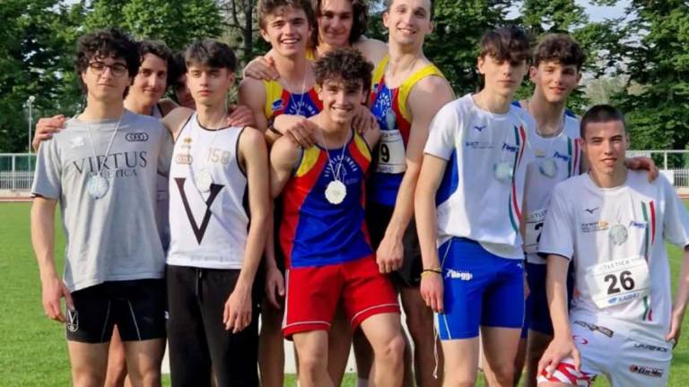 Atletica leggera, Societari Allievi: doppietta di prestigio per Enrico Ricci