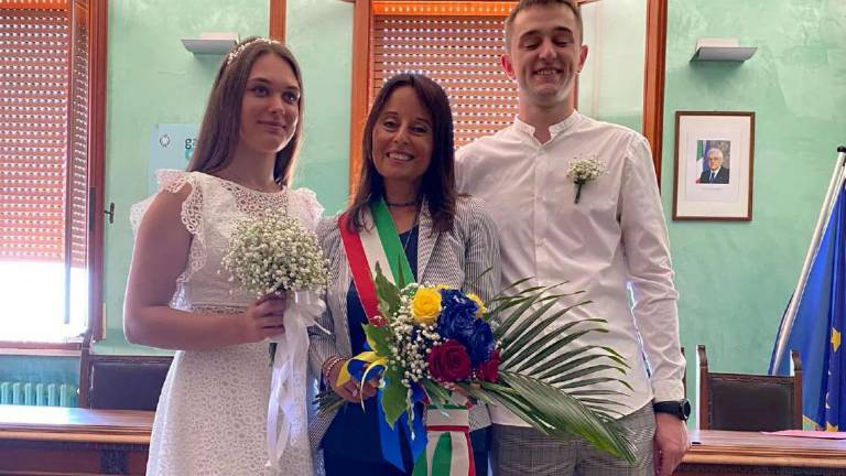 Gambettola, matrimonio in municipio per due giovanissimi ucraini