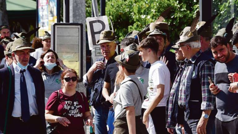 Alpini, Start Romagna: Affluenza record, bus insufficienti