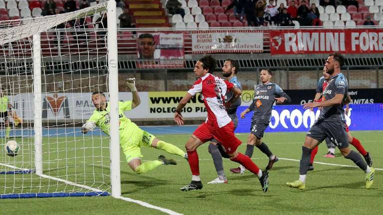 Calcio C, Rimini i play-off da vivere sul filo del rasoio