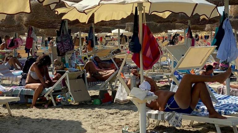 Cesenatico: turisti senza ombrellone a causa del coronavirus