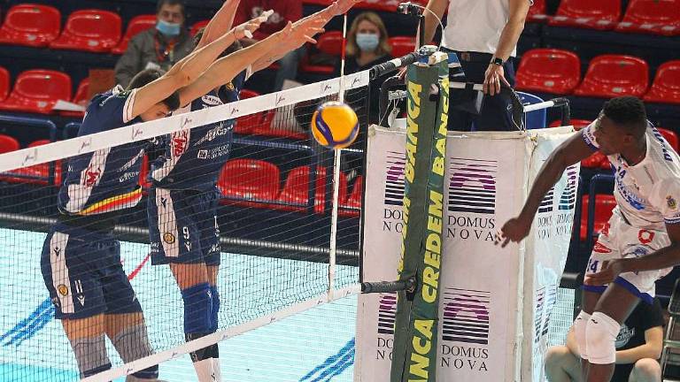 Volley Superlega, maratona senza lieto fine per la Consar (2-3)