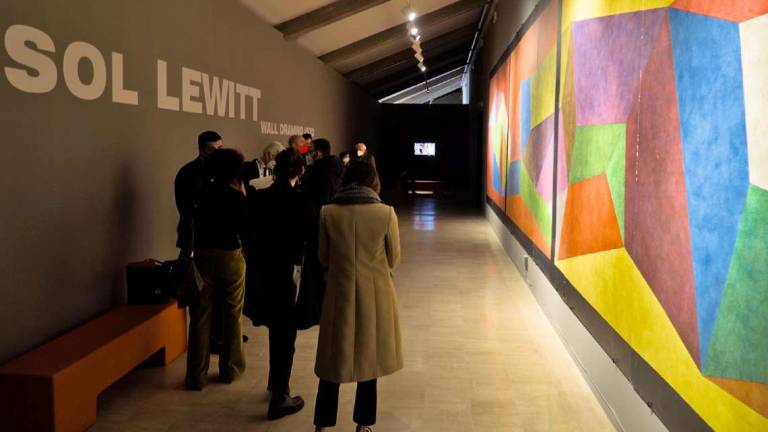 Ravenna, il Wall Drawning di Sol Lewitt torna al Mar