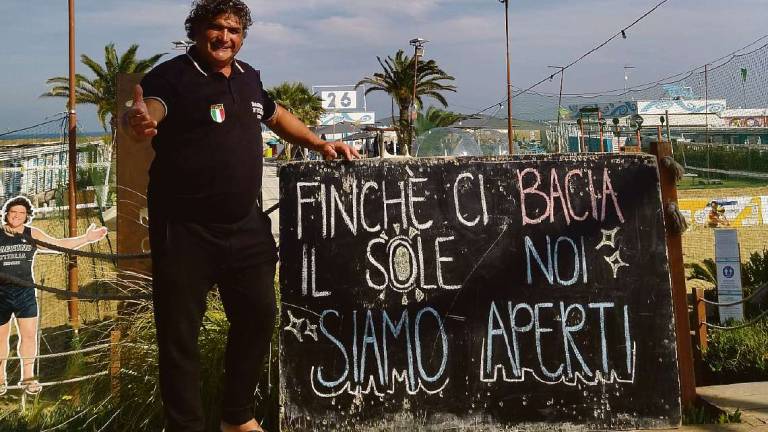 Il bagnino sempre aperto: E' un biglietto da visita per Rimini