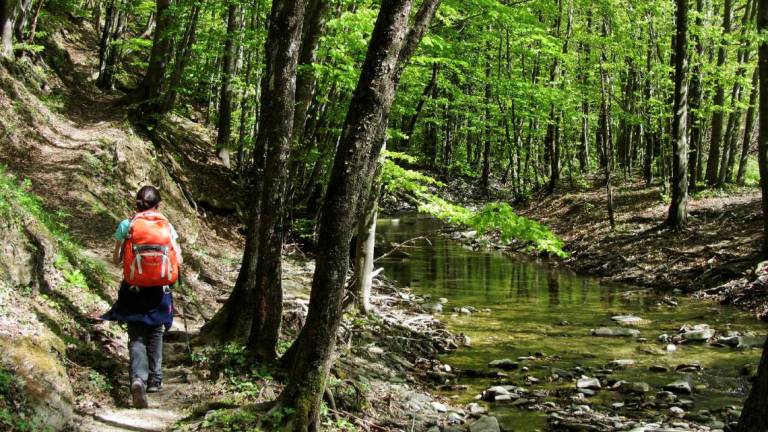 Trekking sulle orme di Dante, boom di camminatori