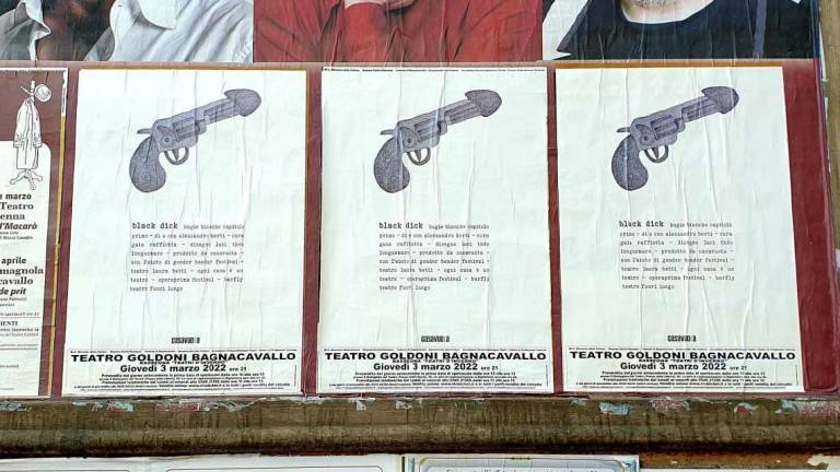 Black dick: organo genitale o pistola? Il doppio senso di un poster fa discutere a Bagnacavallo